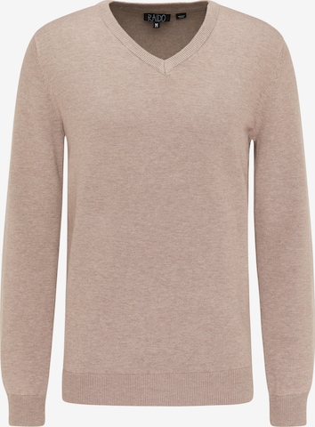 RAIDO Sweater in Grey: front