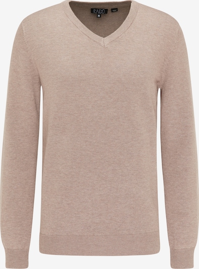RAIDO Pull-over en taupe, Vue avec produit