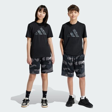 ADIDAS SPORTSWEAR Regular Sports trousers 'Essentials Seasonal' in Black