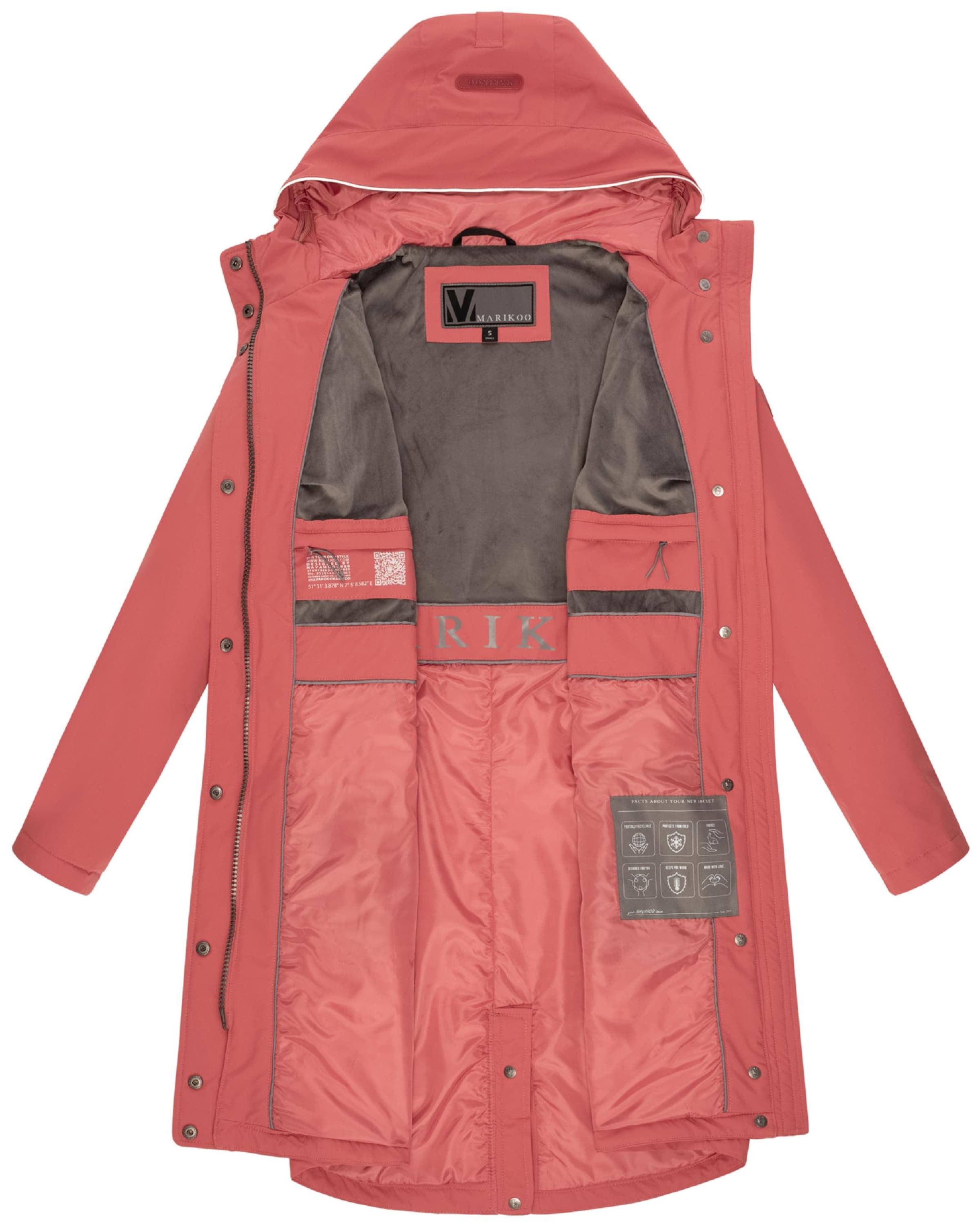 Cappotto di mezza stagione 'Megumii 16' di MARIKOO in rosso