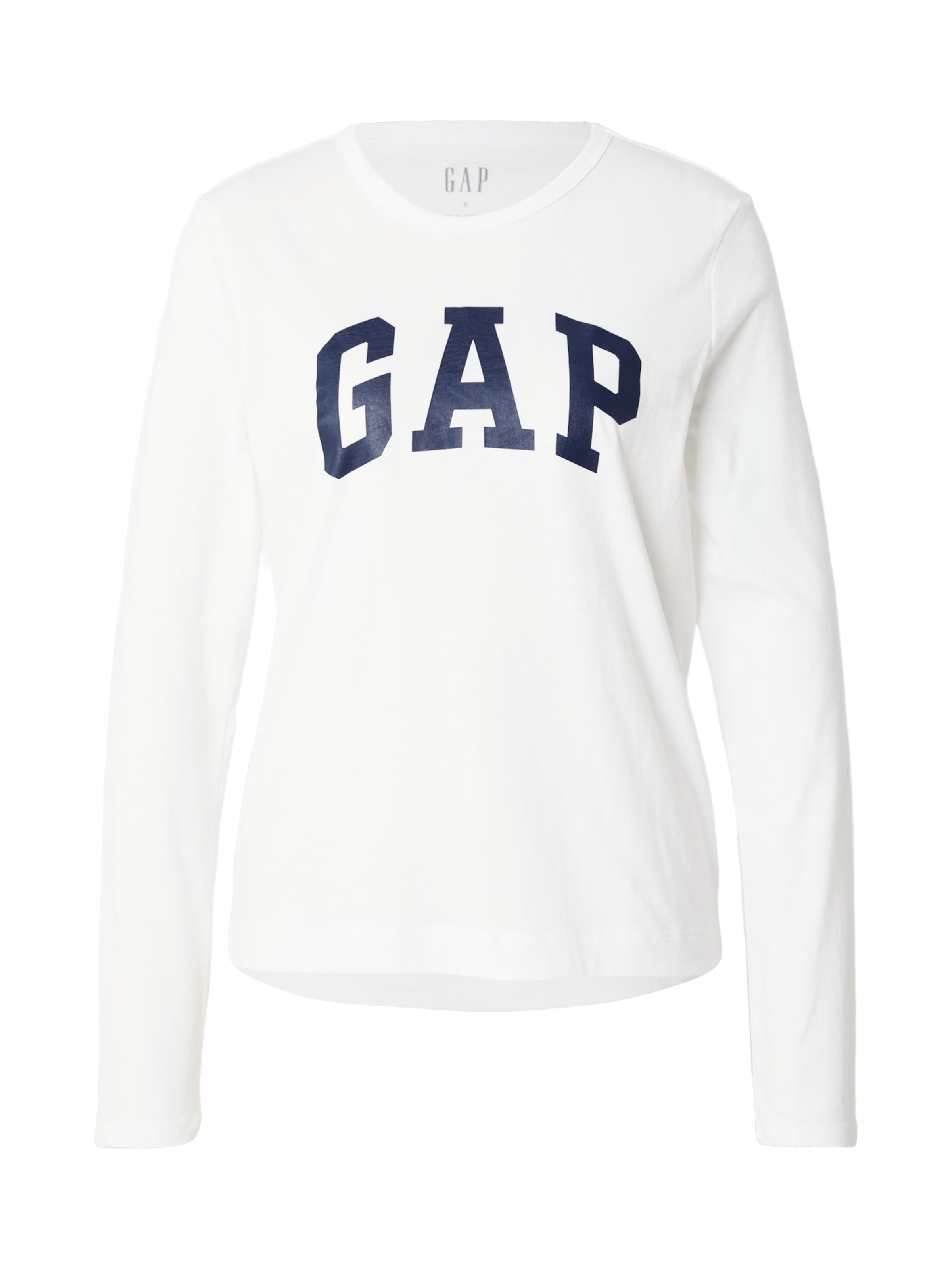 GAP Shirt in Wit: voorkant