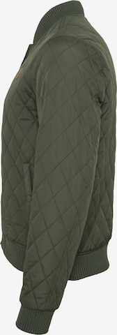 Veste mi-saison 'Diamond' Urban Classics en vert