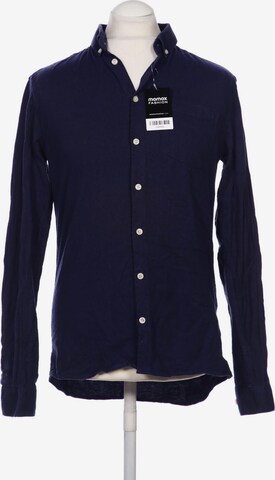 minimum Button Up Shirt in L in Blue: front