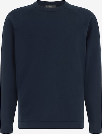 Pull-over Boggi Milano en bleu : devant