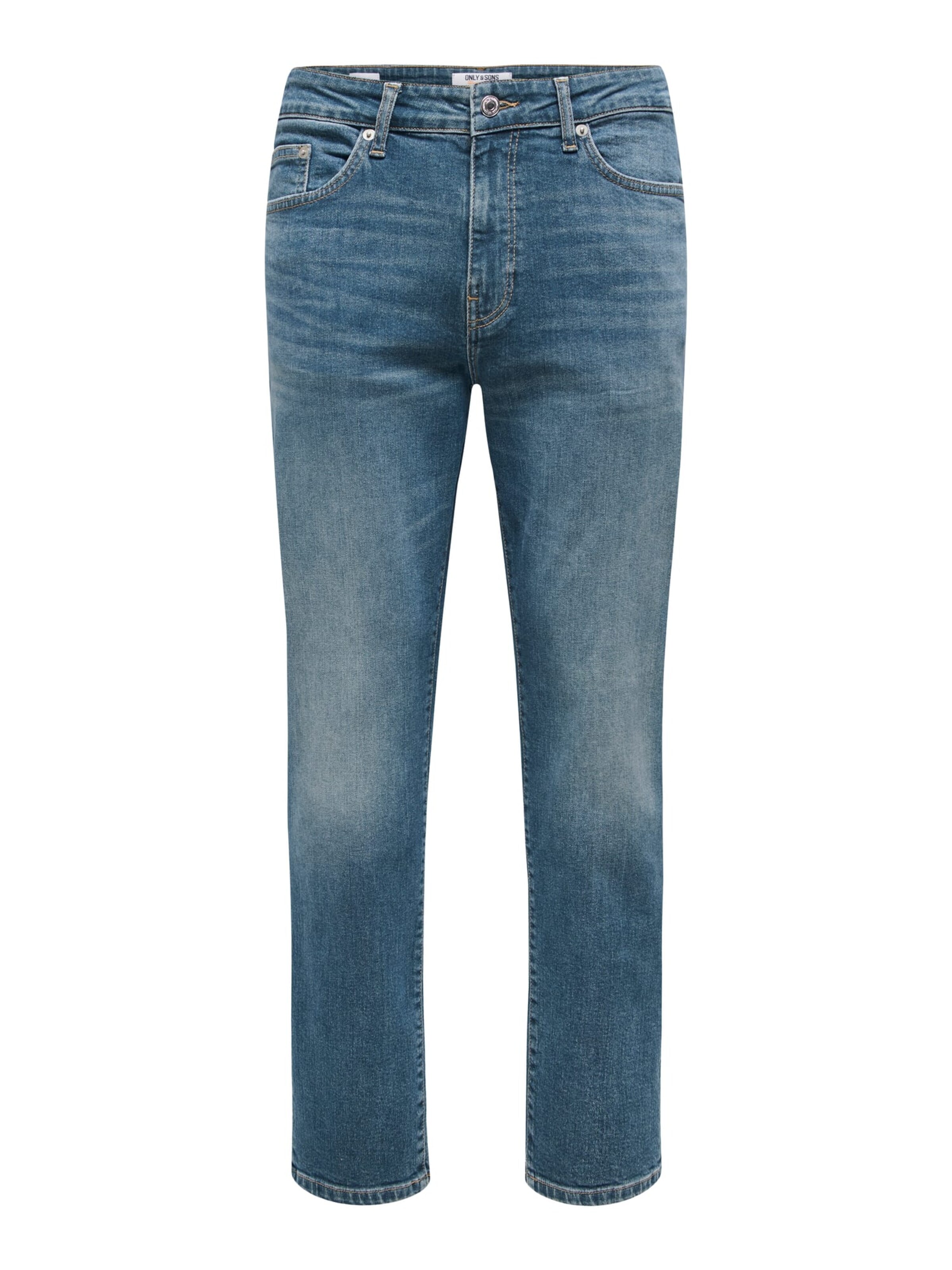 Only & Sons Jeans 'Weft' in 32 in de kleur Blauw denim, Productweergave