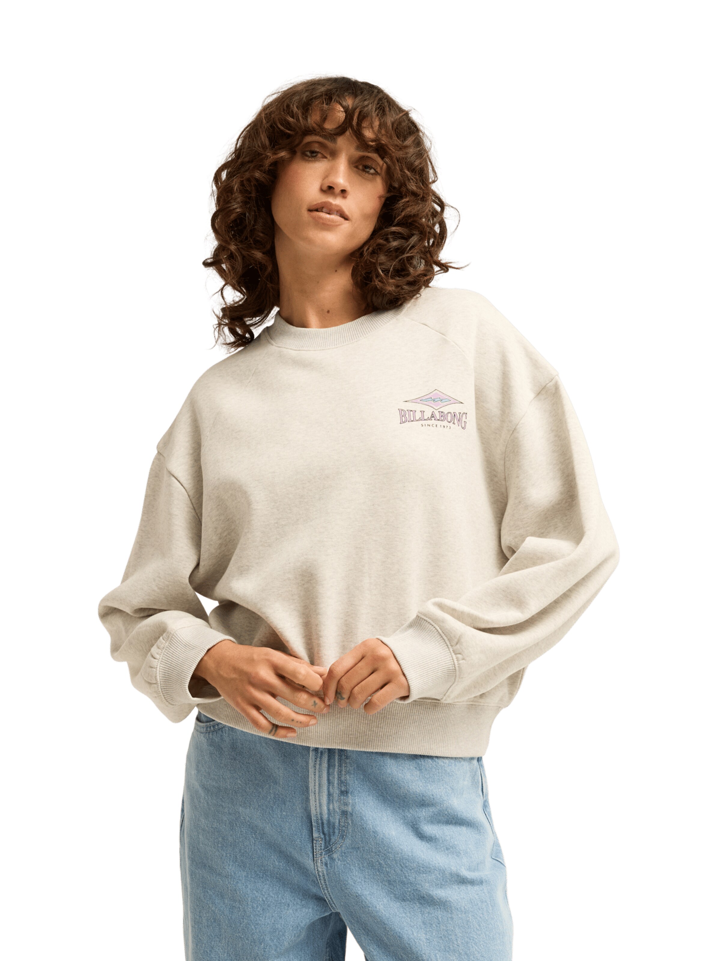 BILLABONG Sweatshirt in Grey: front