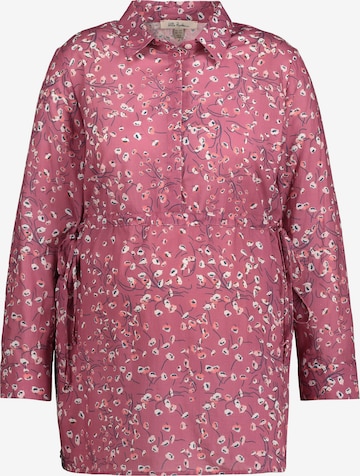 Ulla Popken Blouse in Roze: voorkant