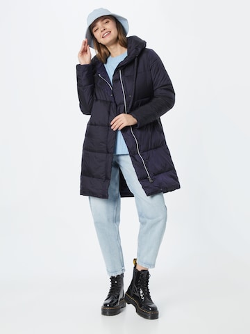 Soccx Χειμερινό παλτό σε μπλε