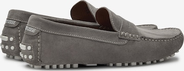 LOTTUSSE Moccasins 'Nautico' in Grey