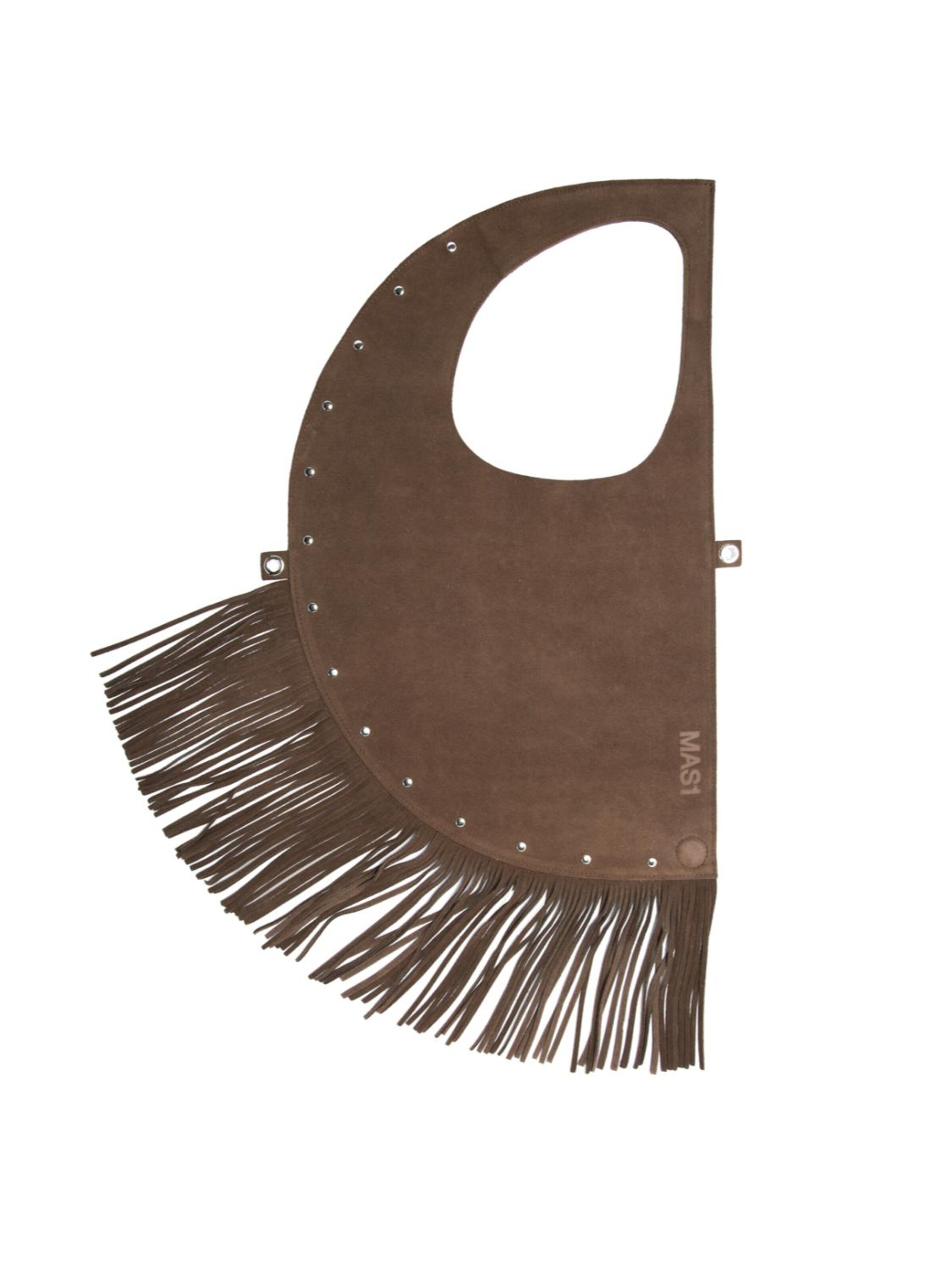 Borsa a spalla 'D Boho Bag' di MAS1 in marrone: frontale