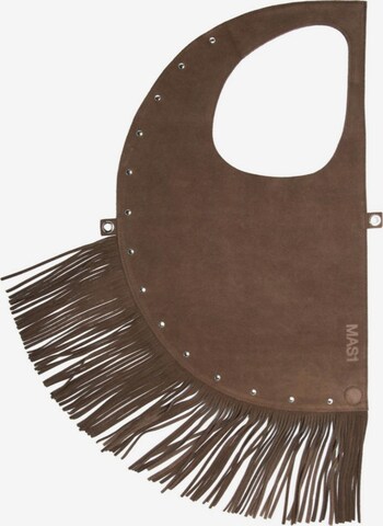 Borsa a spalla 'D Boho Bag' di MAS1 in marrone: frontale