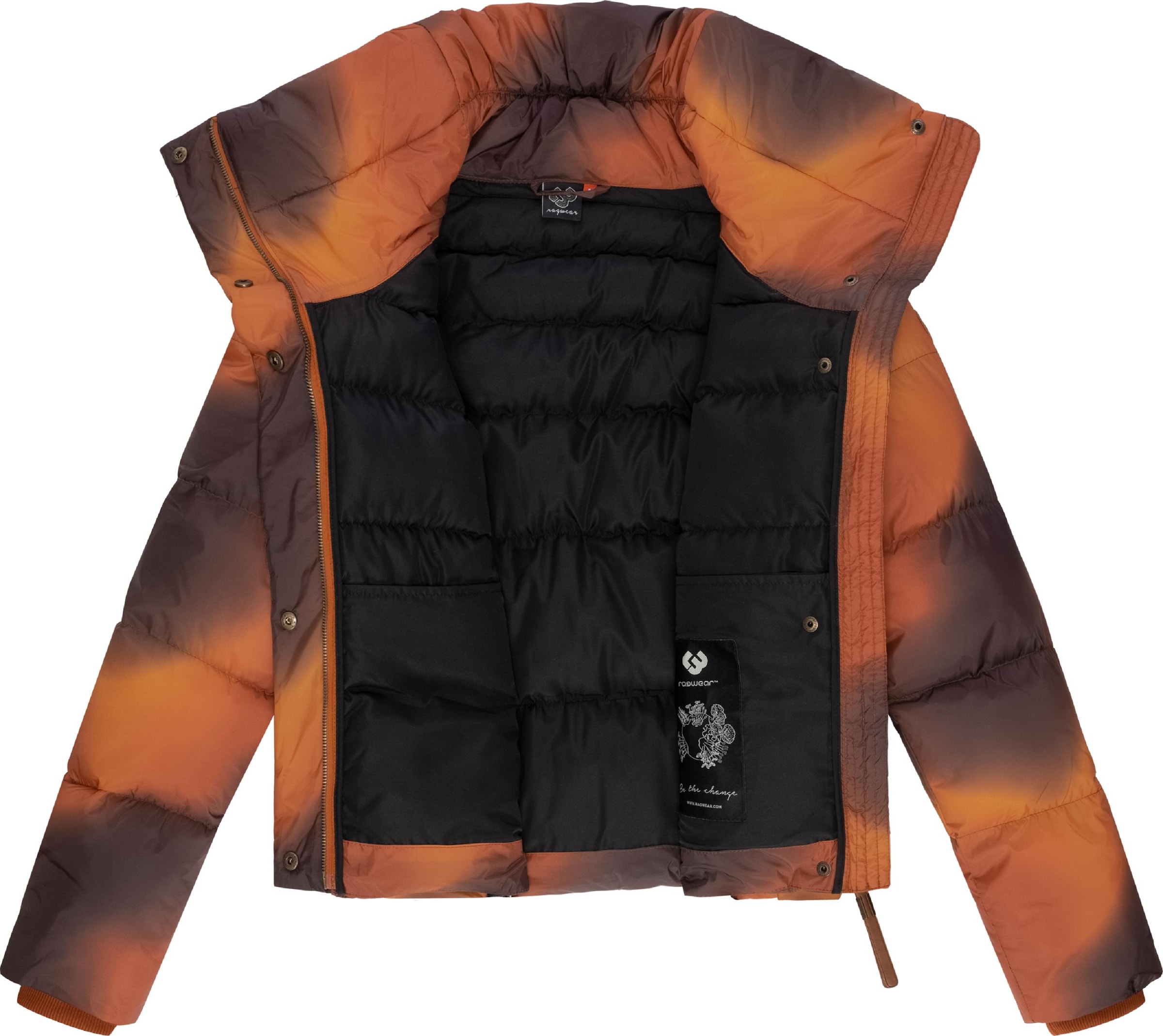 Ragwear Winter jacket 'Lunis' in Orange