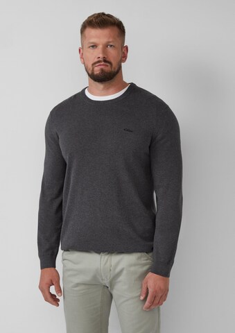 Pull-over s.Oliver en gris : devant