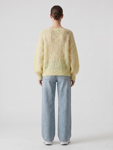 americandreams Oversizepullover 'Milana Mohair'‌‌‌‌‌‌‌‌‌‌ in Gelb