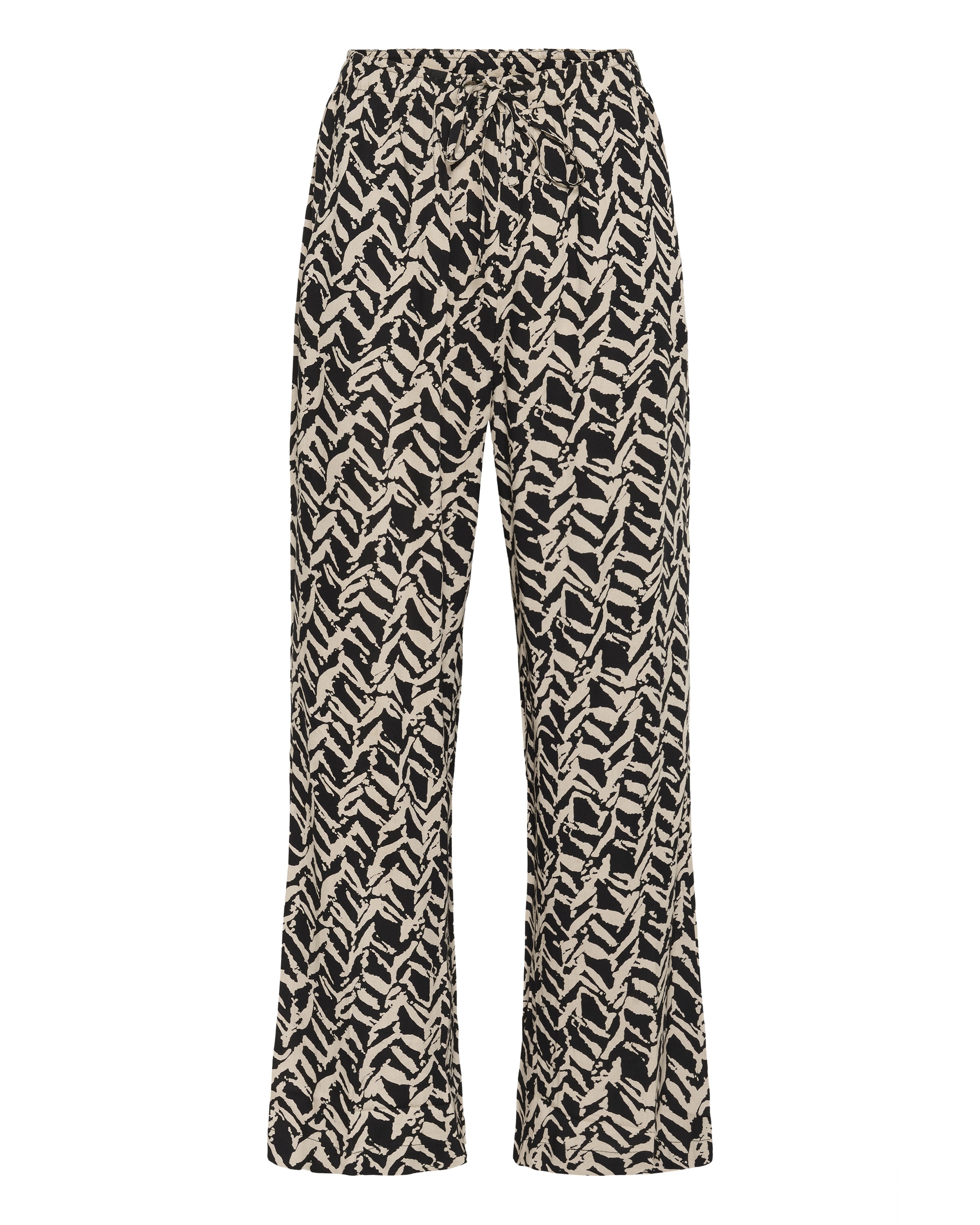 Kaffe Regular Hose in Schwarz: Vorderseite