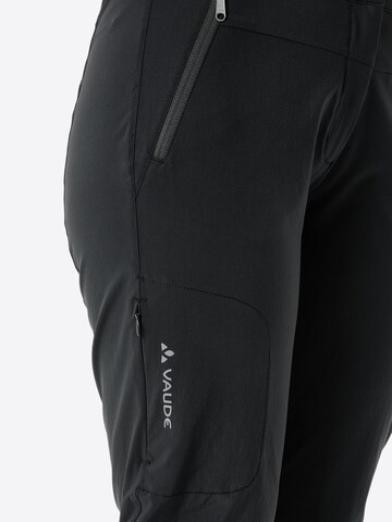 VAUDE Regular Outdoorbroek 'Farley P III' in Zwart