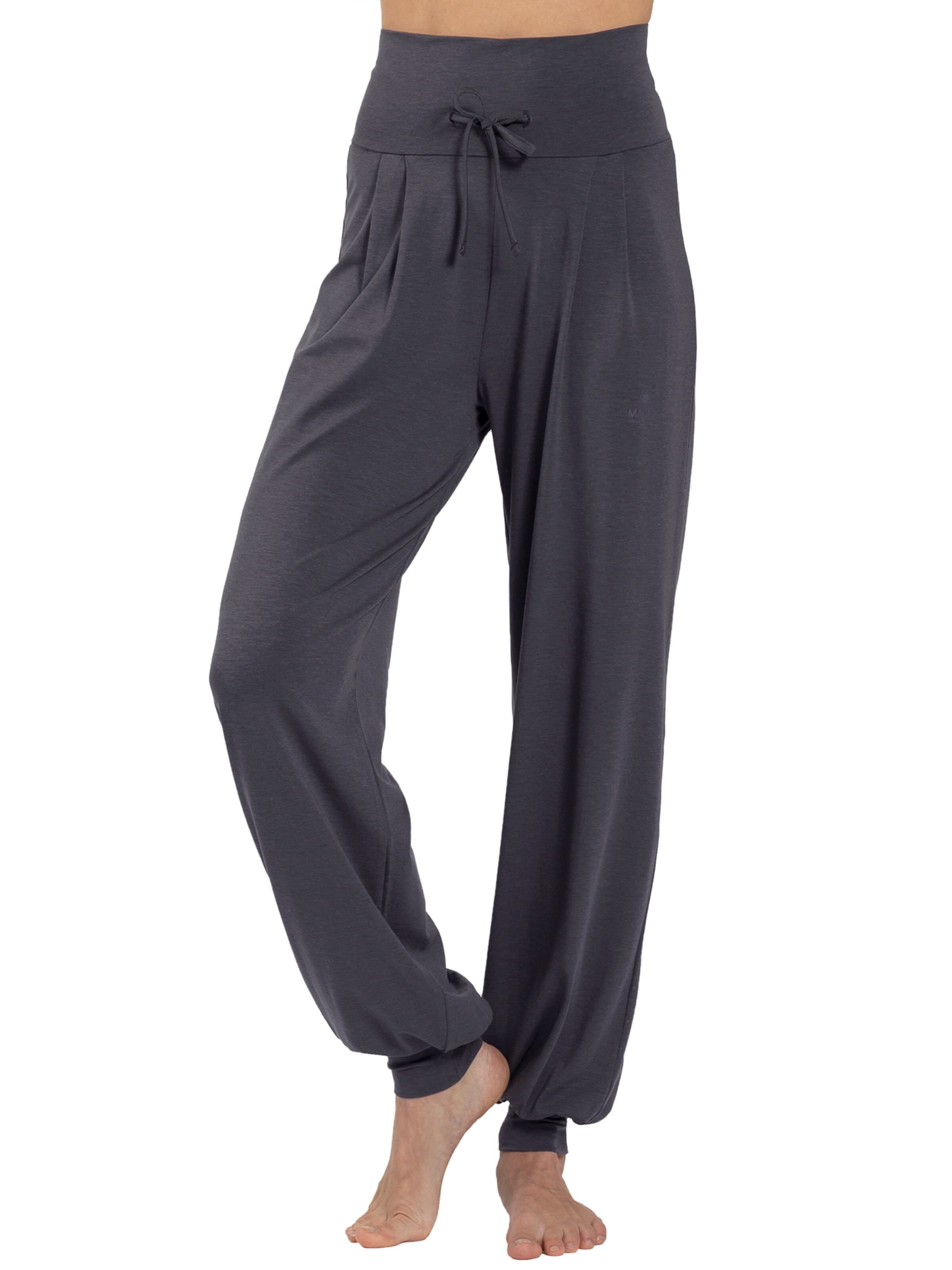 Magadi Loose fit Workout Pants 'Florence' in Grey: front