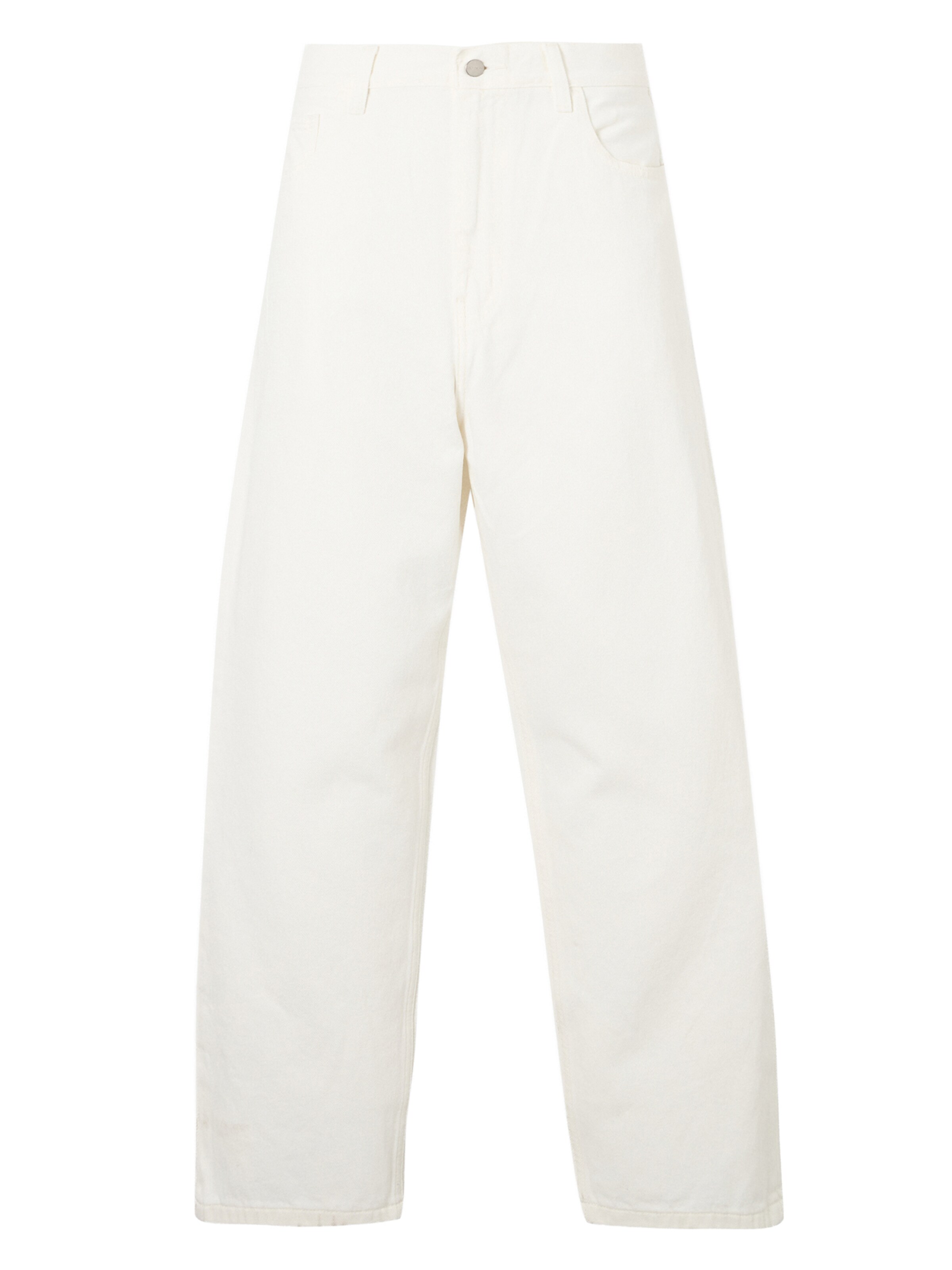 Jean 'Brandon' Carhartt WIP en blanc : devant