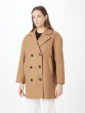 Vanessa Bruno Between-seasons coat 'SABIR' in Brown: front