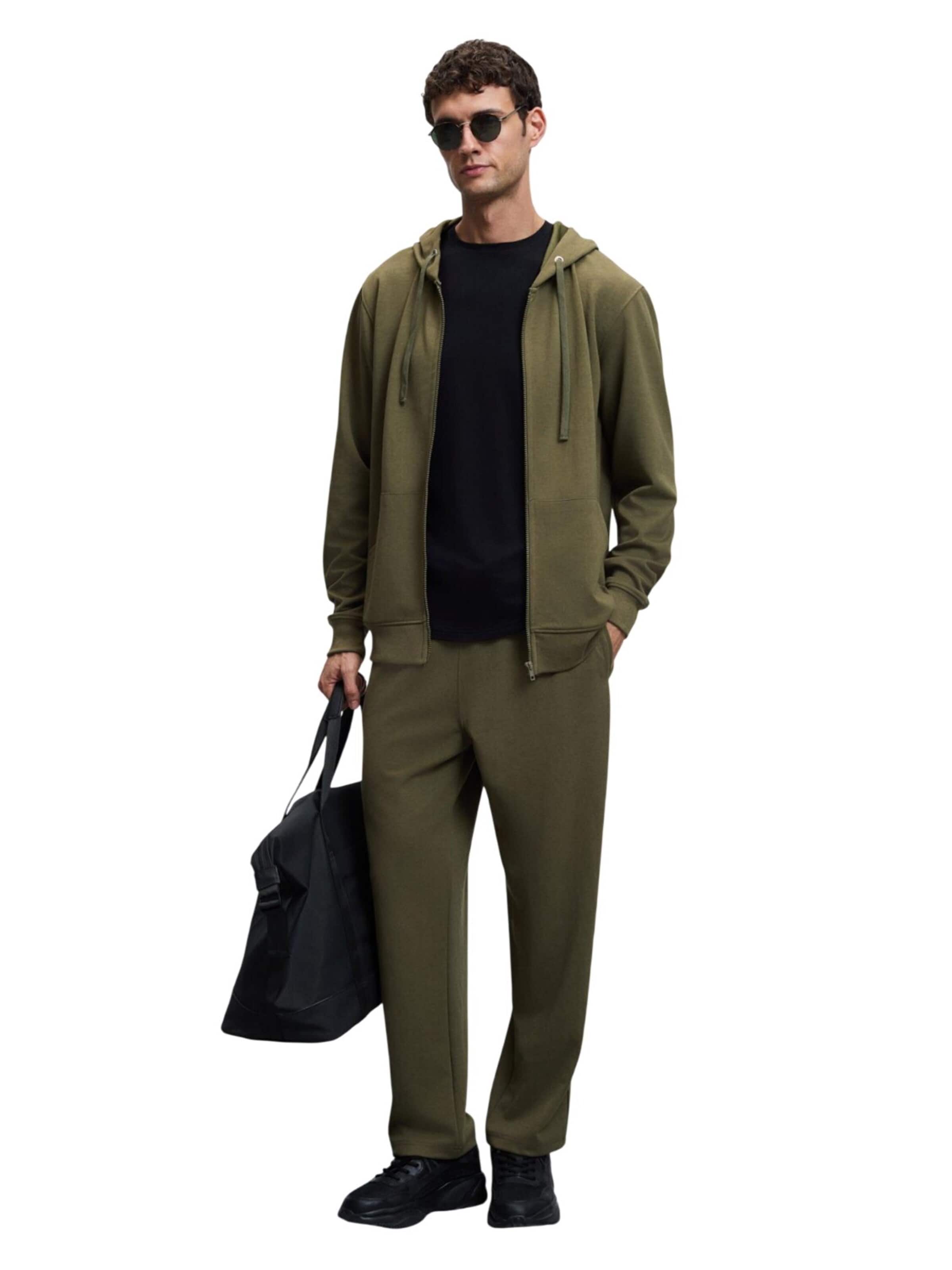 Grimelange Sweat jacket in Green