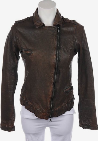 Giorgio Brato Jacket & Coat in S in Brown: front