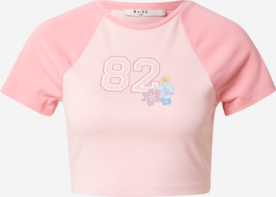 NA-KD Shirt in de kleur Gemengde kleuren / Rosa / Lichtroze, Productweergave
