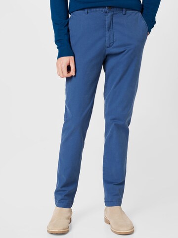 Banana Republic Normální Chino kalhoty – modrá: přední strana