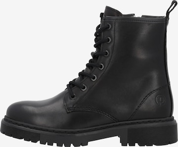 Bottines à lacets 'Montecristo' Palado en noir