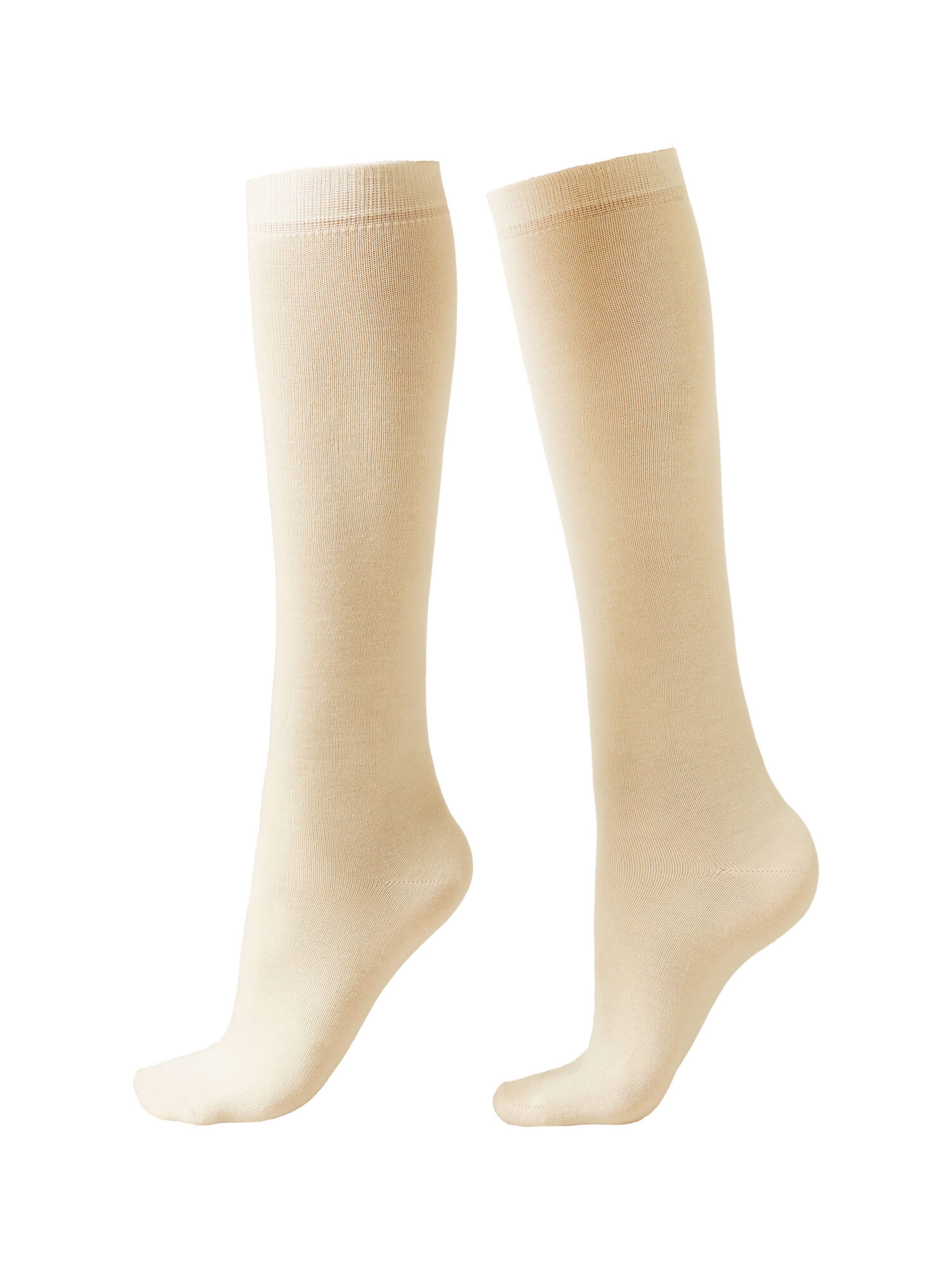 CALZEDONIA Socks in Beige: front
