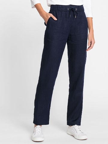 Olsen Regular Pants in Blue: front