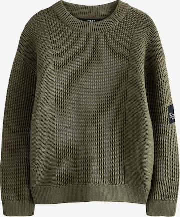 Next Pulover | zelena barva: sprednja stran