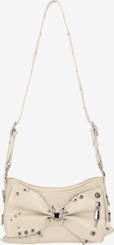 Sac à bandoulière myMo ROCKS en blanc : devant