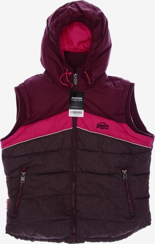 Superdry Weste L in Rot: predná strana