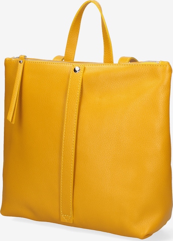 Roberta Rossi Rugzak in Geel: voorkant