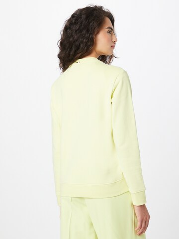 BOSS Sweatshirt 'Ela' in Gelb