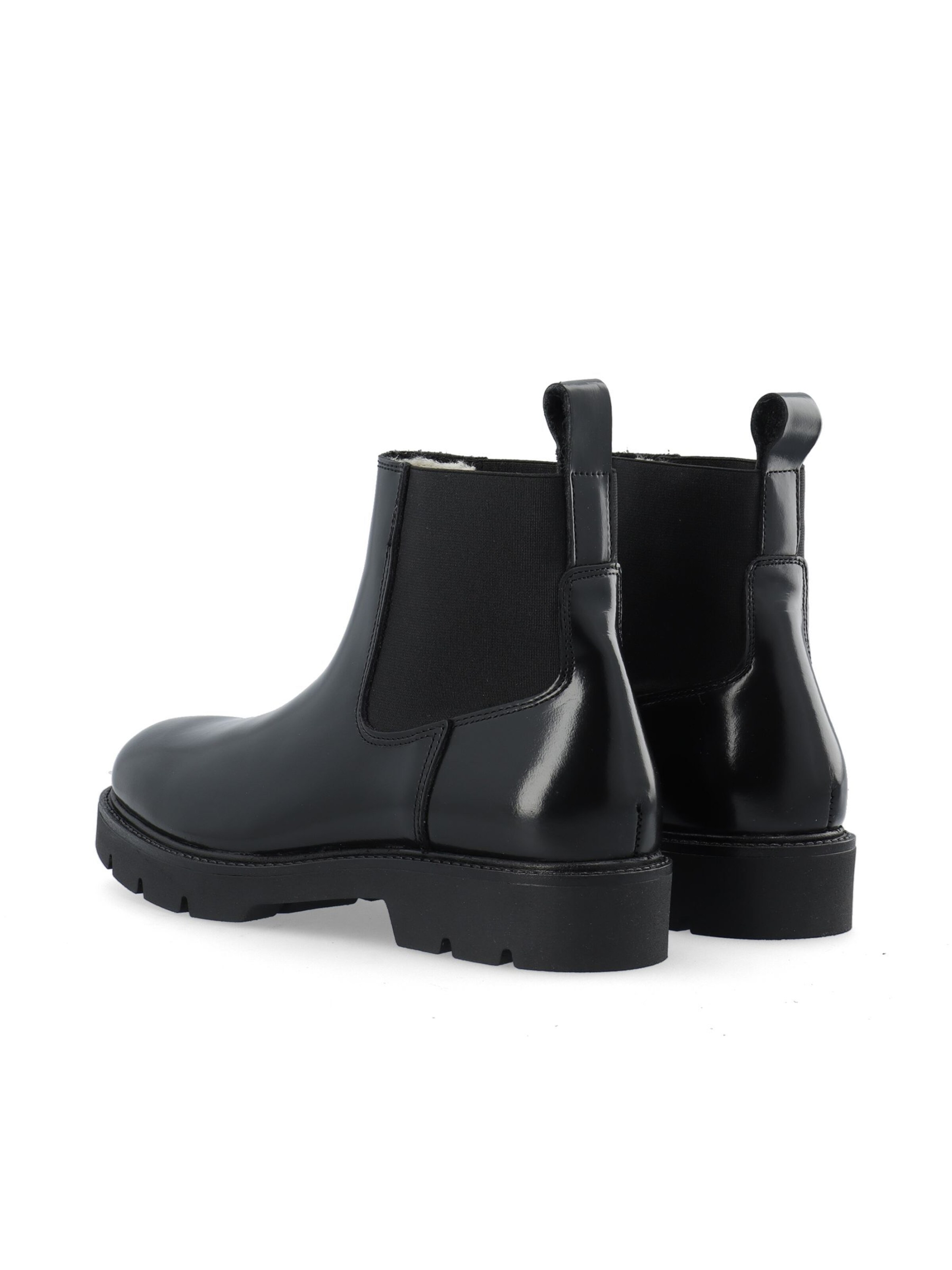 Bianco Chelsea boots in Black