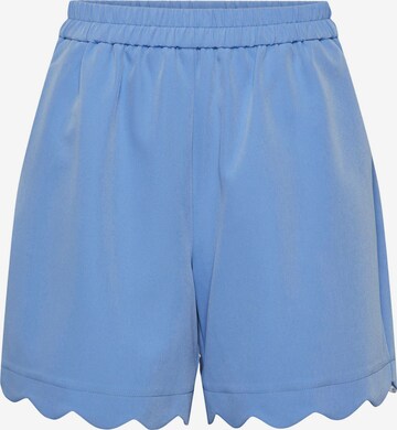 PIECES Loosefit Shorts 'JULIA' in Blau: predná strana