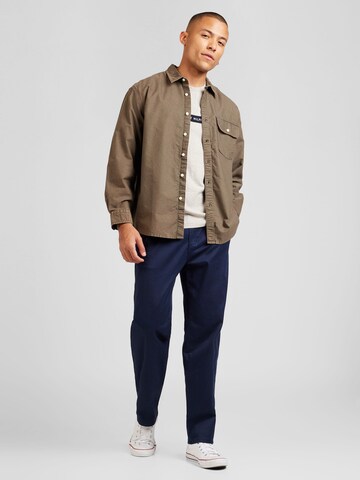 Dockers Regular fit Button Up Shirt in Brown