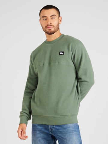 QUIKSILVER Sport sweatshirt 'OCEAN VIEW' i grön: framsida