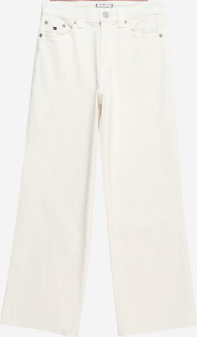 TOMMY HILFIGER Wide Leg Jeans in Weiß: predná strana