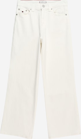 TOMMY HILFIGER Wide leg Jeans in White: front