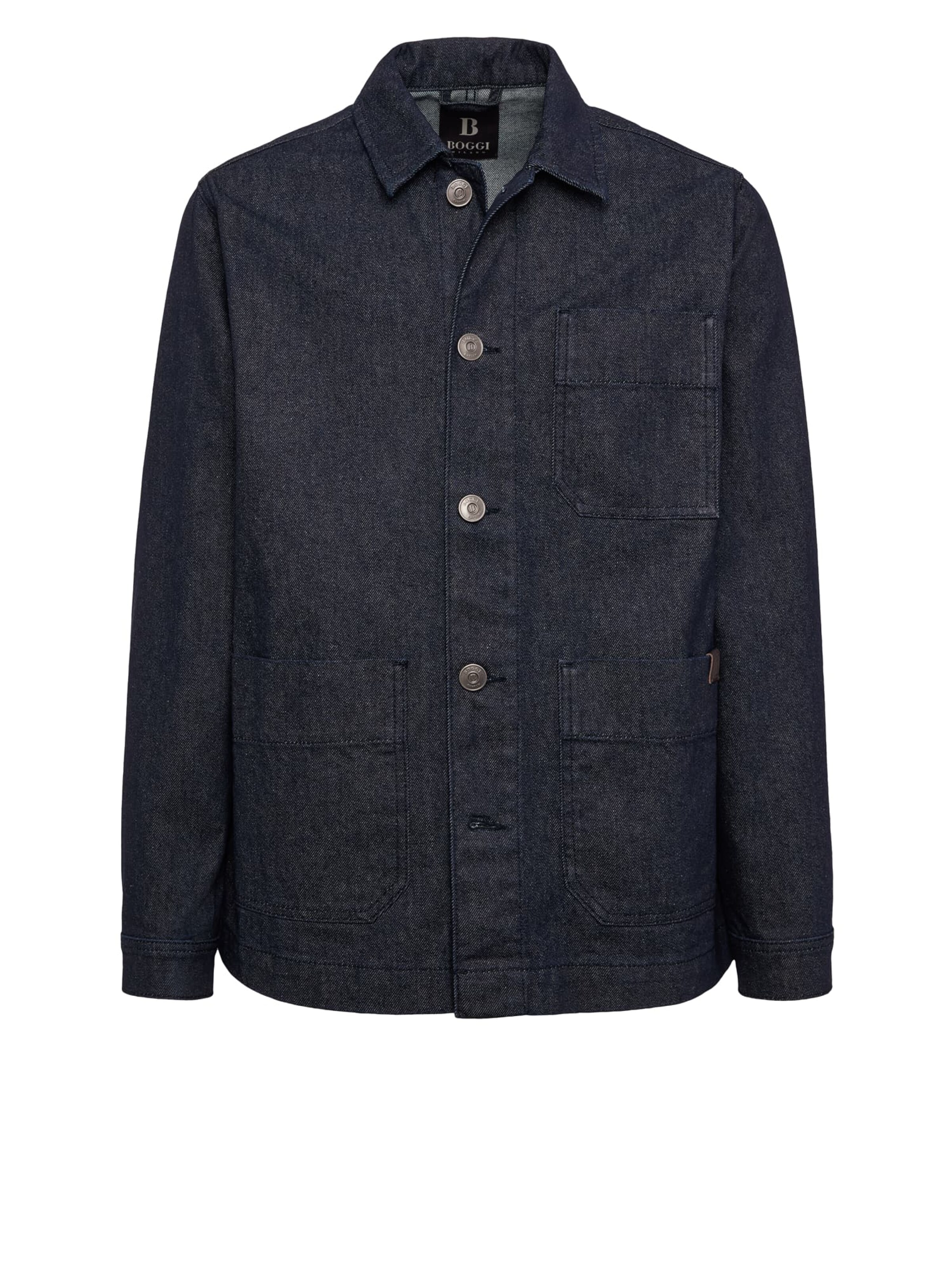 Boggi Milano Between-season jacket in Blue: front
