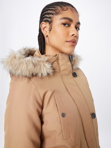 VERO MODA Vinterparkas 'Storm' i beige