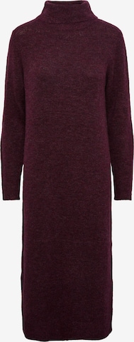 PIECES Knitted dress 'JULIANA' in Purple: front
