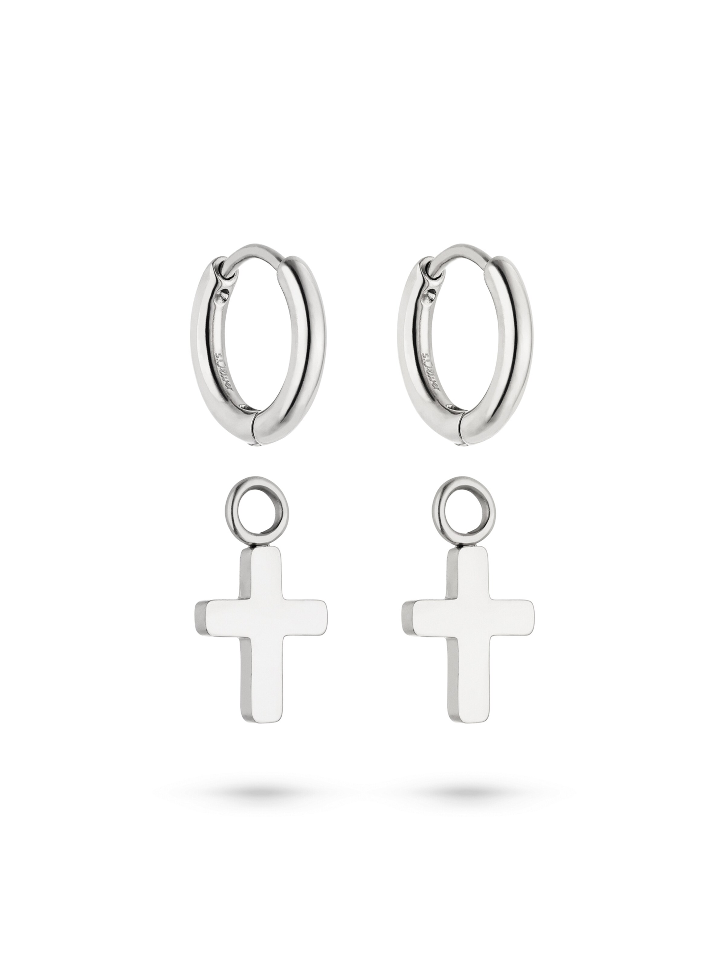 s.Oliver Earrings in Silver