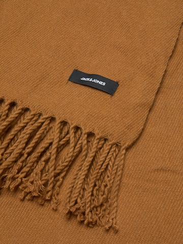 JACK & JONES Scarf 'Solid' in Brown