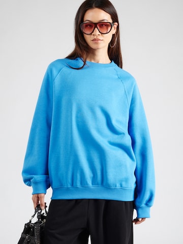 WEEKDAY Sweatshirt 'Viva' in Blauw: voorkant