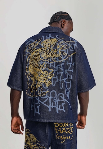 Ed Hardy Тениска в синьо