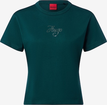 T-shirt 'Destrel_3' HUGO en vert : devant