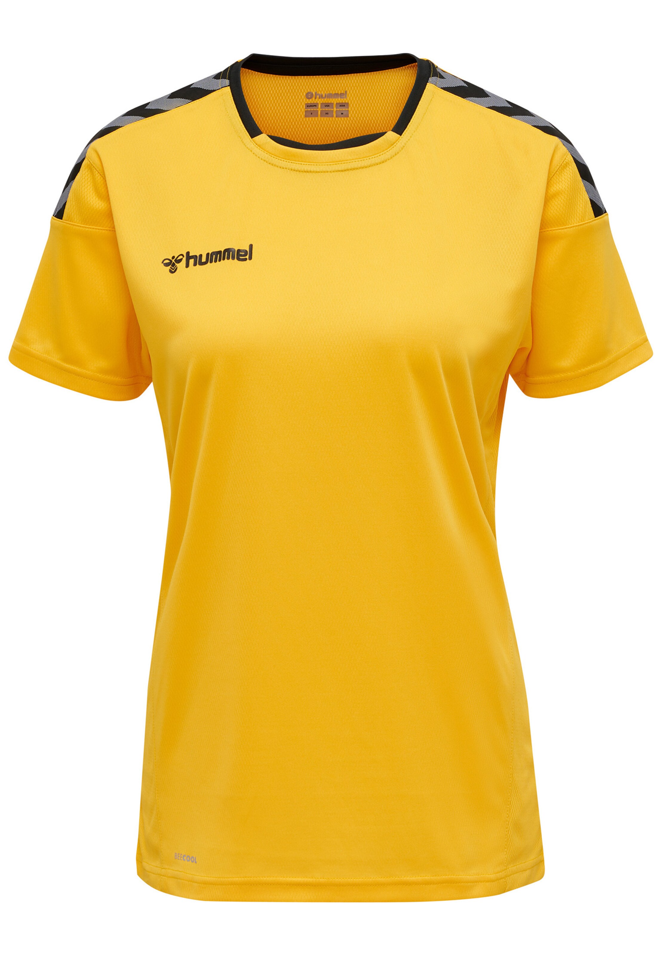 Hummel Trikot 'Authentic' in Gelb: Vorderseite